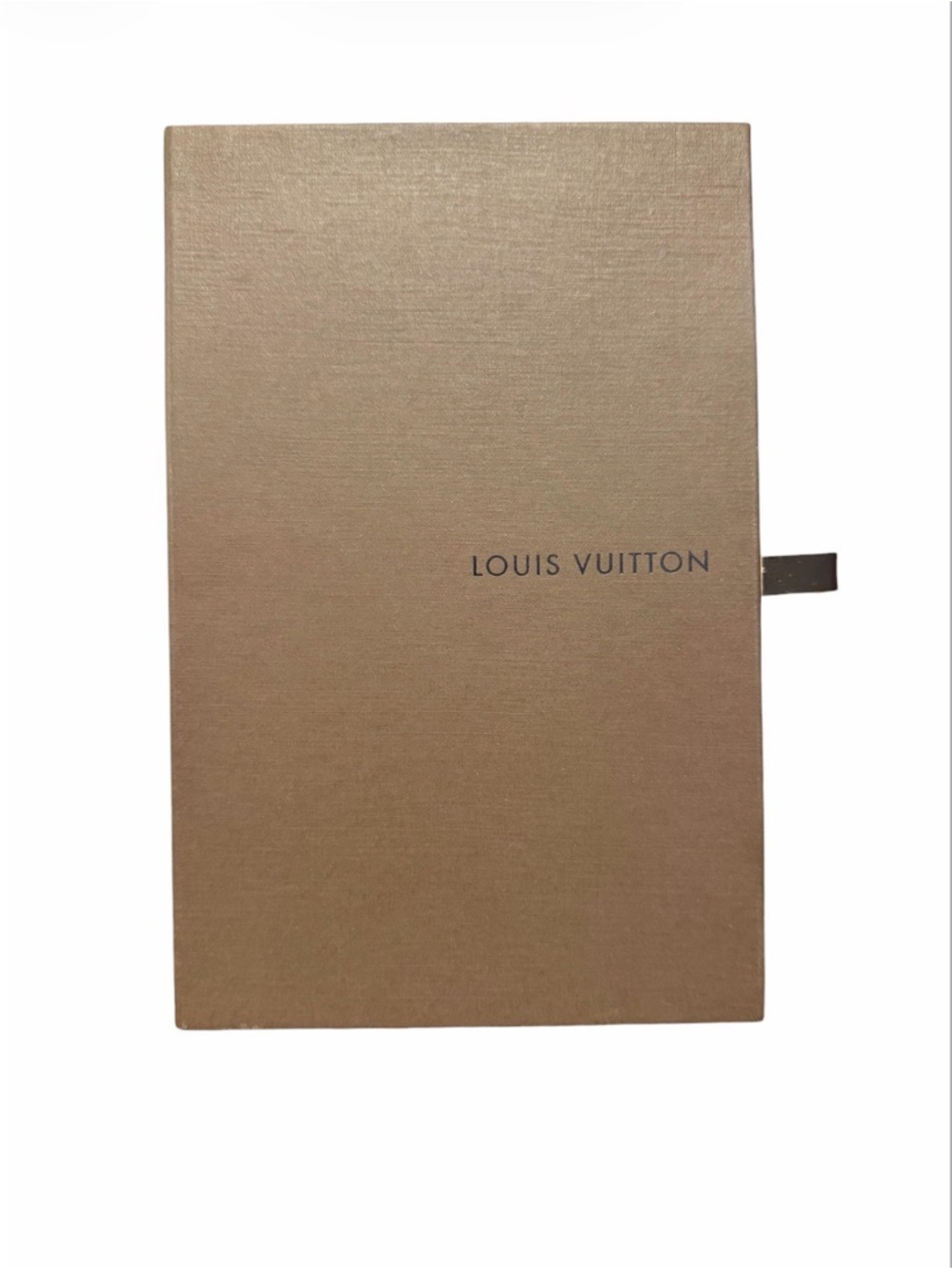 Louis Vuitton Small Button Drawer Storage Box Brown Tan 8x5